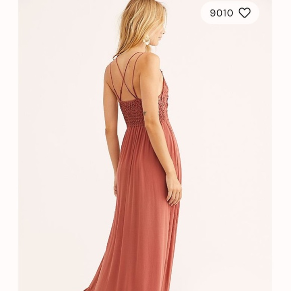 free people adella dress copper